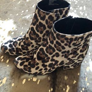 Leopard Booties